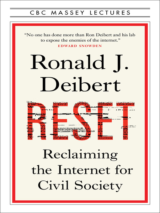 Title details for Reset by Ronald J. Deibert - Available